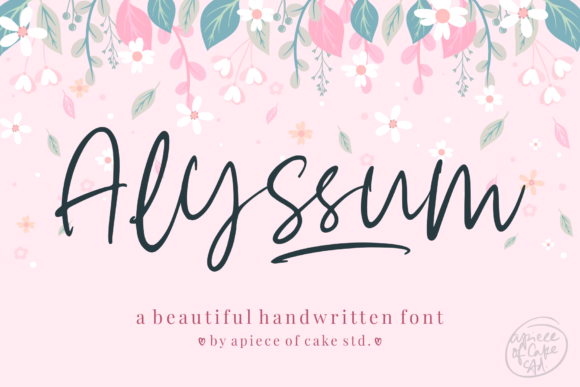 Alyssum Font: A Timeless Script for Campaign Design