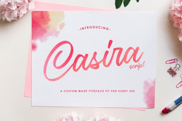 Casira Font: Elevating Web Design with Handwritten Charm