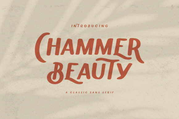 Chammer Beauty Font: A Designer’s Branding Test
