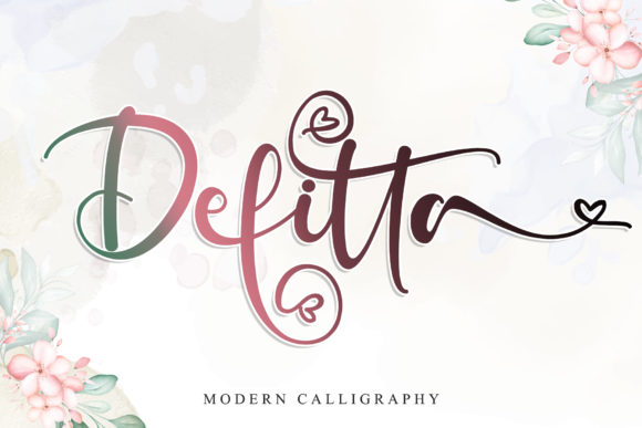 Defitta: A Premium Script Font for Elegant Web Design