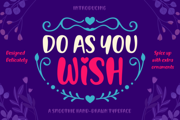 Do As You Wish Font: Authentic Campaign Typography
