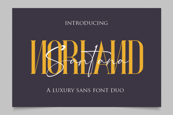 Enhance Your Web Design with Norland Santana Font