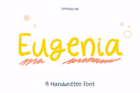 Eugenia: A Versatile Handwritten Font for Creative Campaigns