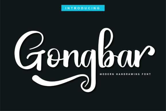 Gongbar Font: Elevating Campaign Visuals with Handwritten Charm