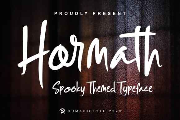 Hormath Font: A Relaxed Handwritten Typeface for Editorial Design