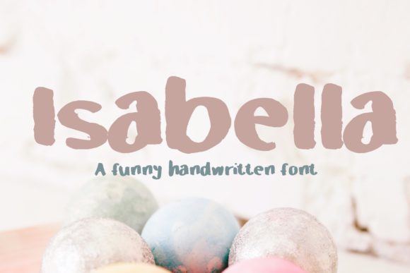 Isabella Font: A Handwritten Typeface for Branding