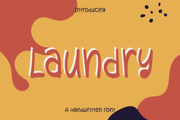 Laundry Font: A Handwritten Typeface for Editorial Design