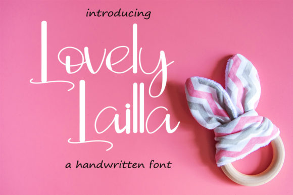 Lovely Lailla Font: Elevating Small Business Branding