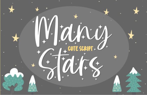 Many Stars Font: Elevating Holiday Brand Visuals