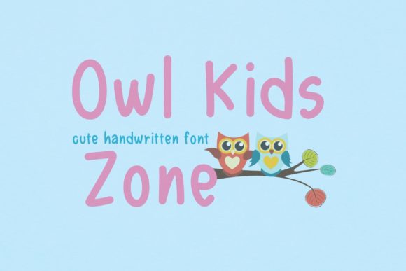 Owl Kids Zone Font Review: A Quirky Typeface for Playful Branding