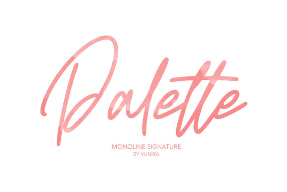 Palette Font: Elevating Editorial Design with Handwritten Charm