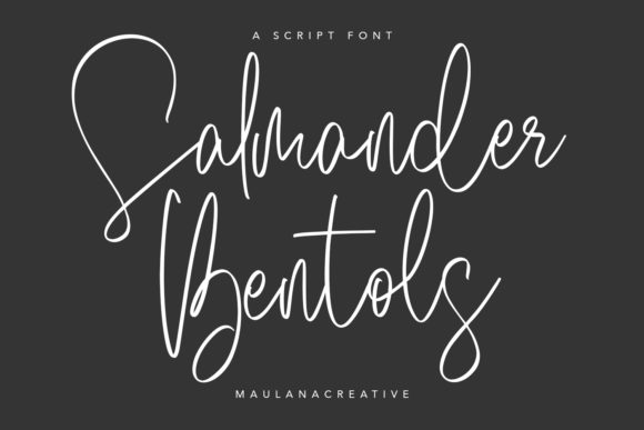 Salmander Bentols Font for Scroll-Stopping Marketing