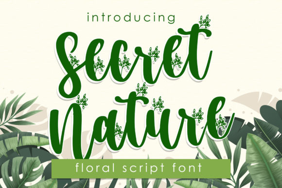 Secret Nature Font: A Web Designer’s Layout Review