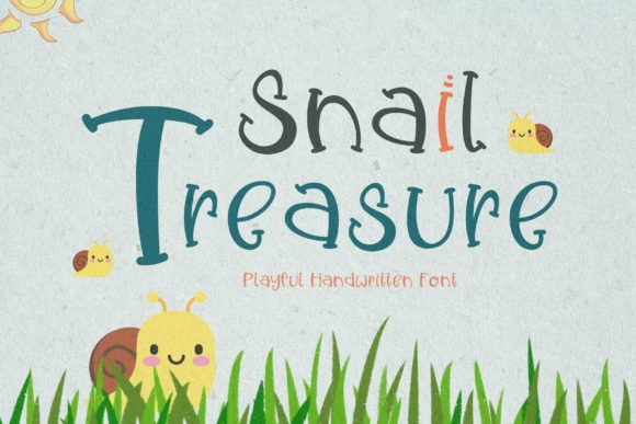 Snail Treasure Font: A Handwritten Typeface for Branding