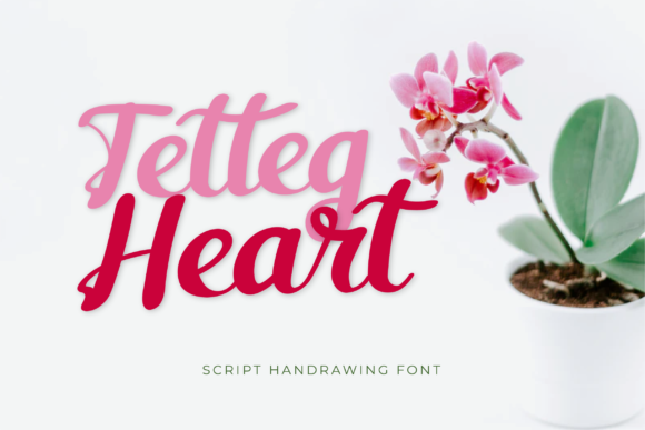 Tetteg Heart Font: Elevating Campaign Visuals