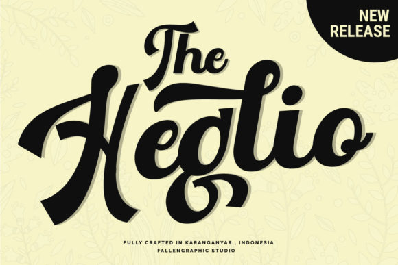 The Heglio Font: Elevating Small Business Branding